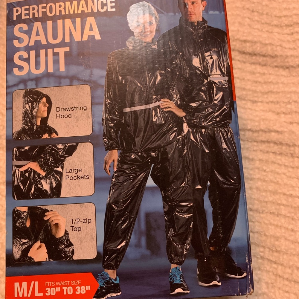 Performance Sauna Suit - Black